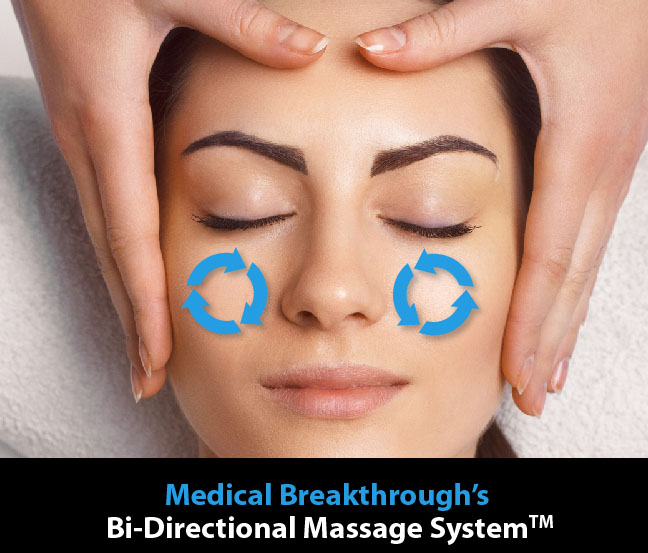 medical breakthrough bi-directional massage system